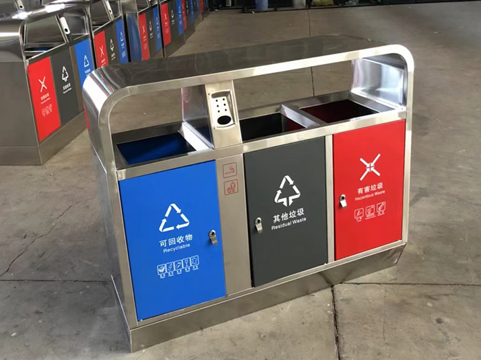 阿坝户外垃圾桶厂家直供