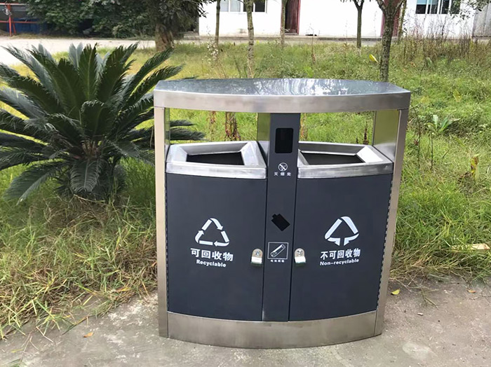 巴中生活垃圾集中回收箱材质选择
