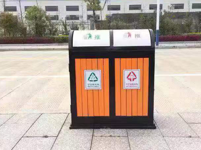 成都青白江区市政道路垃圾桶厂家定制