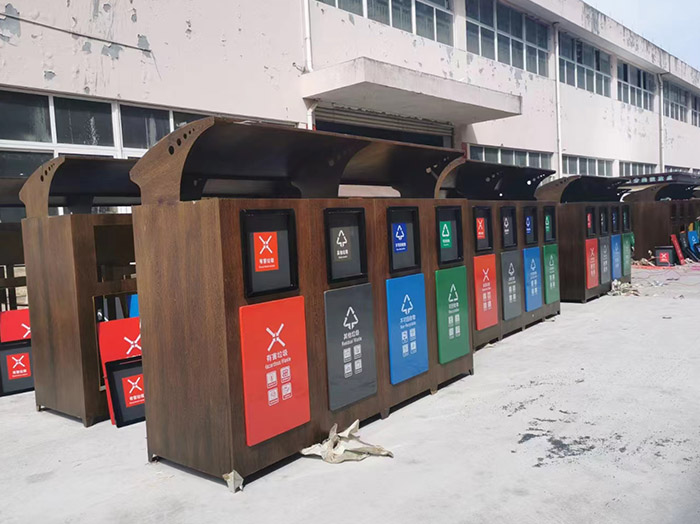 成都大邑县户外垃圾桶