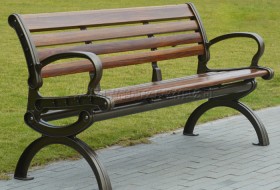 户外碳纤维椅公园长椅Y-18011