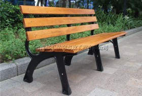 户外公园休闲椅厂家的木条防腐工艺