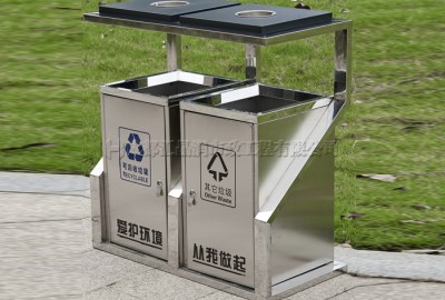 成都郫县分类垃圾桶T-20361