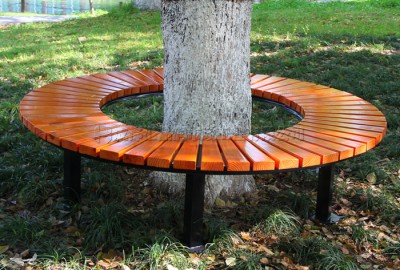 成都公园休闲树围椅Y-18068