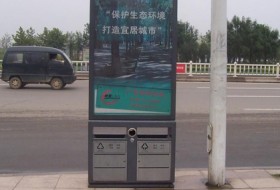 四川广告垃圾箱为什么越来越来受欢迎