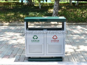 苍溪县采购户外分类垃圾桶果皮箱