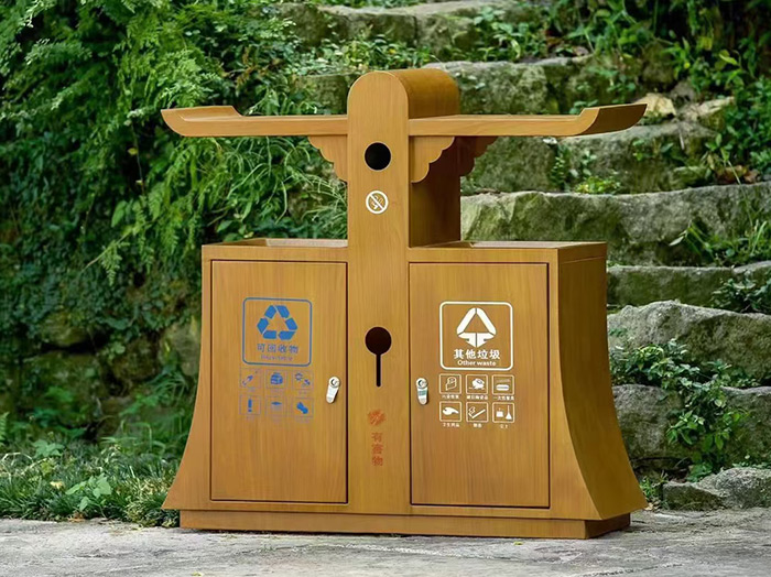 成都天府新区户外垃圾桶定制